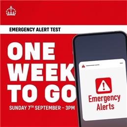 Emergency Alerts on mobile phones across the UK